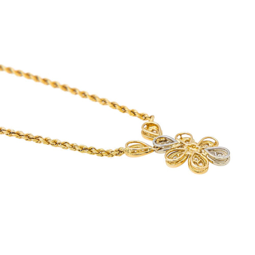 Collier Collier Maille torsadée Or jaune Diamant 58 Facettes 2718173CN