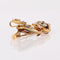 Broche Broche-pendentif Art Nouveau diamants et demi-perle fine 58 Facettes CVBR42