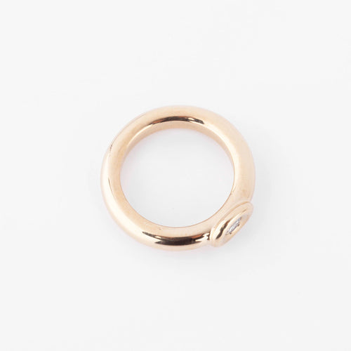 Bague Bague or jaune et diamant de la maison Chaumet 58 Facettes 0