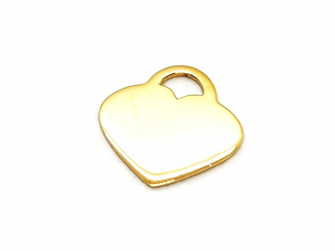 Pendentif Dinh Van Pendentif Coeur secret Or jaune 58 Facettes 1833457CN