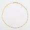 Collier Chaine en or fil plat torsadé 58 Facettes CVCH8