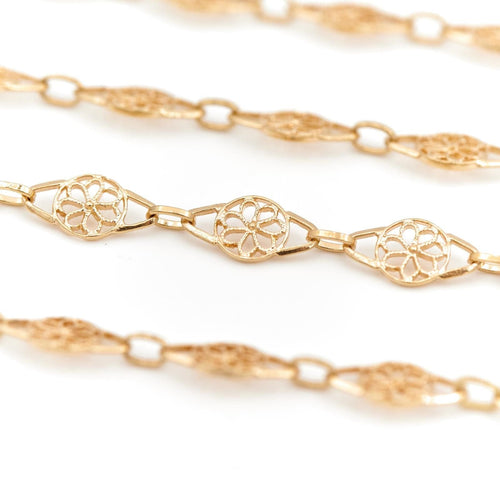 Collier Collier Maille filigrane Or jaune 58 Facettes 1696342CN