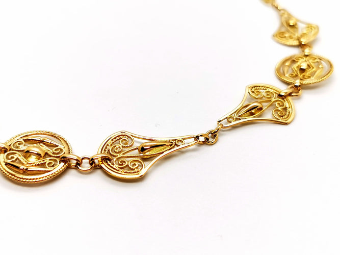 Collier Collier Filigrane Or jaune 58 Facettes 1186479CD