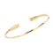 Bracelet Bracelet en or jonc ouvert et ciselé 58 Facettes 21-789