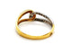 Bague 55 Bague Or jaune Diamant 58 Facettes 1180543CD