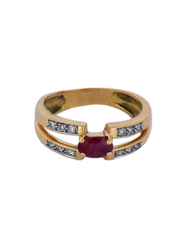 Bague 54 Bague Rubis 58 Facettes