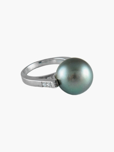 Bague Bague Perle de Tahiti 58 Facettes