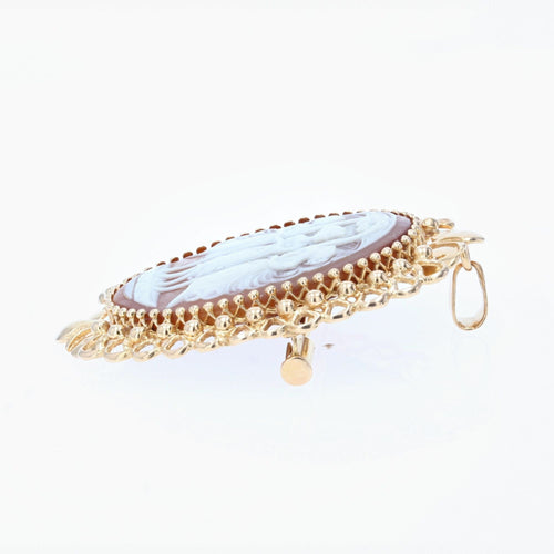 Broche Broche pendentif camée danse des 3 Grâces 58 Facettes 19-227A