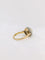 Bague 50 Bague Marguerite Or jaune Platine Diamants Saphir rond 58 Facettes J185
