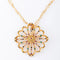 Pendentif Pendentif et broche or jaune du créateur grec Lalaounis ornée de pierres précieuses 58 Facettes
