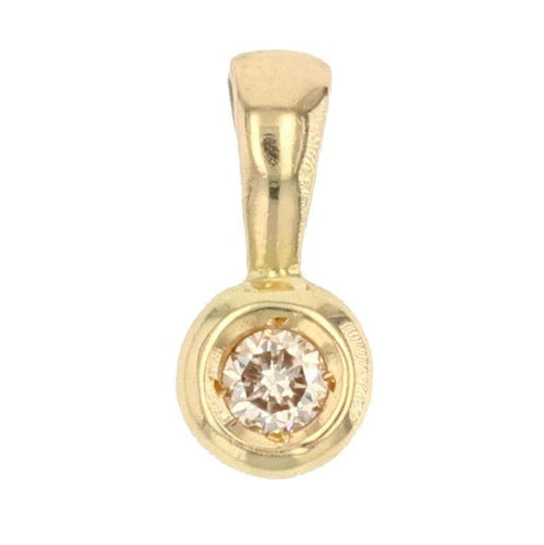 Pendentif Pendentif or jaune diamant 58 Facettes CVP33