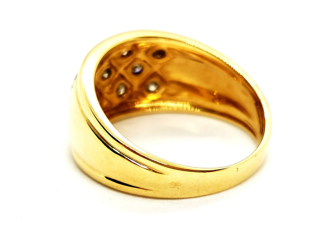 Bague 54 Bague Or jaune Diamants 58 Facettes 1468102CN