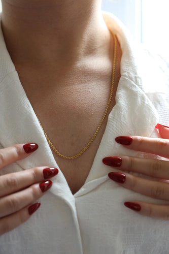 Collier Chopard Collier Maille torsadée Or jaune 58 Facettes 2461192CN