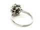 Bague 60 Bague Fleur Or blanc Saphir 58 Facettes 1638626CN