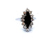 Bague 54 Bague Or blanc Rubis 58 Facettes 726701CN