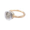 Bague 55 Bague Pomellato, "Nudo Classique", or rose et blanc, topaze. 58 Facettes 32266