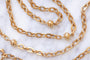Collier Sautoir ancien en or rose 58 Facettes