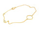Bracelet Bracelet Transparence Or jaune 58 Facettes 578931RV