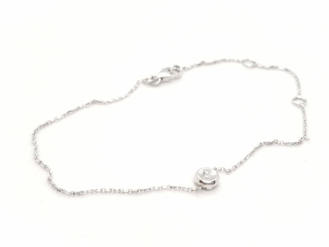 Bracelet Bracelet Or blanc Diamant 58 Facettes 578966RV