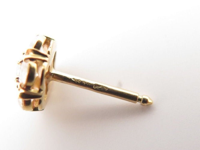 Boucles d'oreilles boucles d'oreilles VAN CLEEF & ARPELS fleurette pm or jaune 18k 58 Facettes 253477