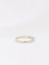 Bague Demi-Alliance américaine en or blanc et diamants 0,36 ct 58 Facettes J76