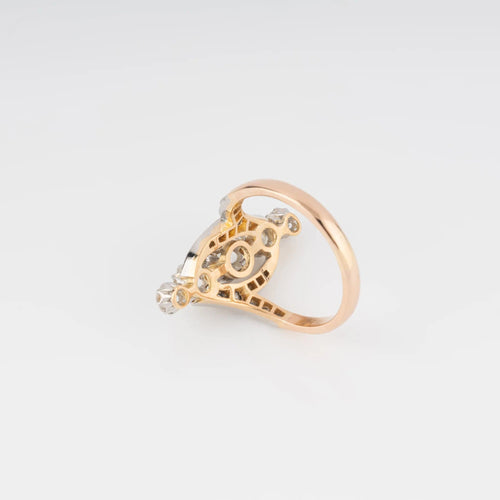 Bague 49 Bague Marquise diamants 58 Facettes 1