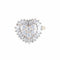 Bague BAGUE "FRIDA" COEUR 58 Facettes BO/220147