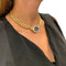 Collier Collier Bulgari Vintage en or jaune, saphir et diamants. 58 Facettes 31795