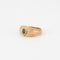 Bague Bague jonc Emeraude & Diamant 58 Facettes