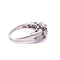 Bague Bague Or blanc Diamants 58 Facettes