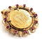Broche Pendentif et Broche saphirs roses 58 Facettes 2562