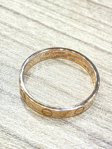 Bague Bague Love signée Cartier taille 59 58 Facettes
