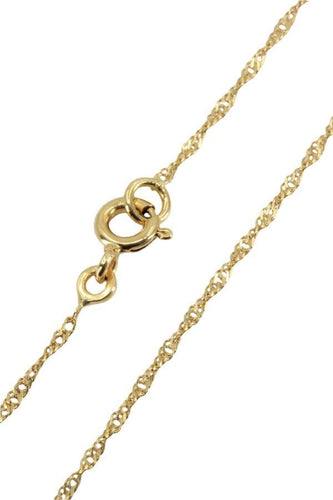 Collier CHAINE MAILLE TORSADÉE 58 Facettes 047971