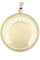 Pendentif MÉDAILLE VIERGE ANCIENNE 58 Facettes 046521