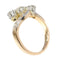 Bague 56 L'amour à travers le temps : bague en or et diamants Belle Époque des années 1920 58 Facettes 24029-0362