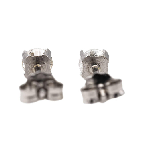 Boucles d'oreilles Boucles d'oreilles Puces Or blanc Diamant 58 Facettes 2656392CN
