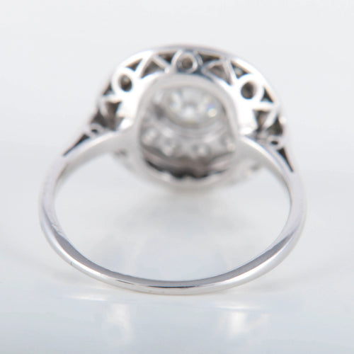 Bague 55 Bague Platine Diamants 58 Facettes 8391