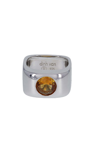 Bague 54 Bague DINH VAN Margot Citrine 58 Facettes 63263-59495