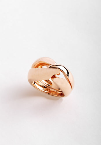 Bague 54 Bague CHOPARD Alliance Or Rose 750/1000 58 Facettes 63942-60330
