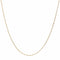 Collier Chaîne maille gourmette alternée limée 58 Facettes CVCH12