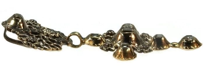 Pendentif Diamants croisés en or 58 Facettes 10252-4355