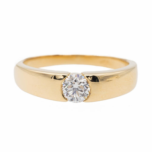 Bague 53 Bague Solitaire Or jaune Diamant 58 Facettes 2686305CN