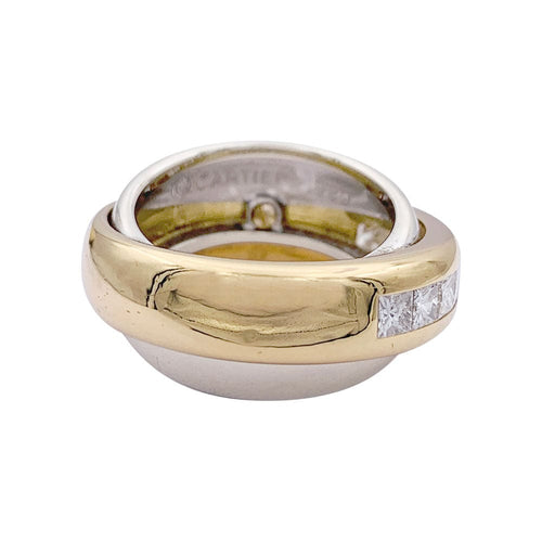 Bague 52 Bague Cartier, "Odyssée", deux ors, diamants. 58 Facettes 33057