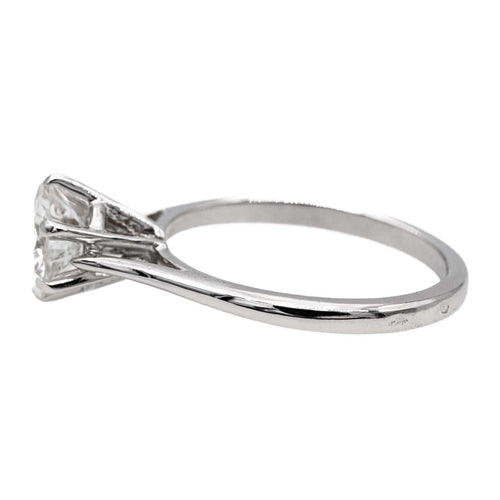 Bague 55 Bague Solitaire Or blanc Diamant 58 Facettes 2621604CN