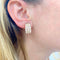 Boucles d'oreilles Clips d'oreilles or jaune, diamants. 58 Facettes 32853