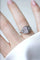 Bague 54 Bague Art Déco diamants sur platine 58 Facettes