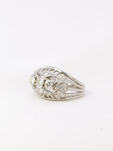 Bague Bague boule vintage diamants 58 Facettes J13