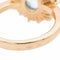 Bague 54 Bague Marguerite Or rose Topaze 58 Facettes 2485289CN