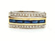 Bague 60 Bague Or jaune Saphir 58 Facettes 00579CN