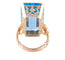 Bague BAGUE OR & TOPAZE 58 Facettes BO/220036 RIV